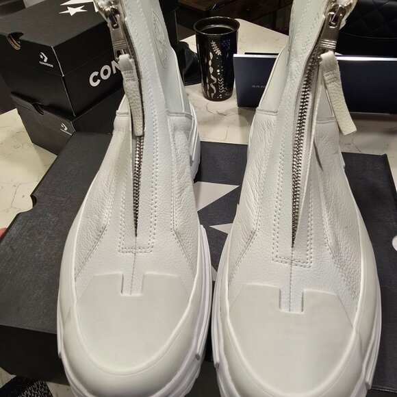 Size 13 - Converse Run Star Legacy Chelsea CX High WHITE Mens Size 13 Boots NEW - Picture 4 of 9